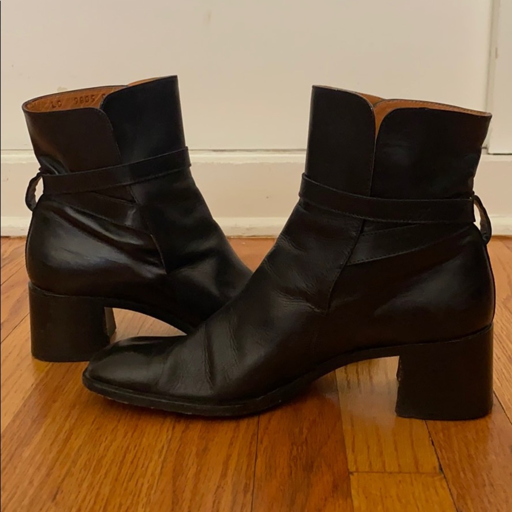 RALPH LAUREN, Leather Moto Boots - Picture 4 of 10